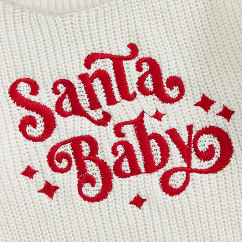 Santa Baby Pullover für Kinder - Festliche Wärme