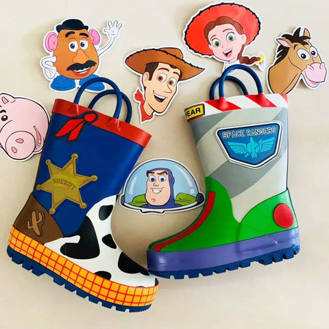 Kinderfreundliche Toy Story Gummistiefel mit Rutschfester Sohle - Bequem und Wasserdicht