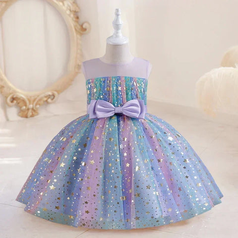 Lieveke Magische Tutu Kleid - Buntes Verzaubertes Kleid für Feste