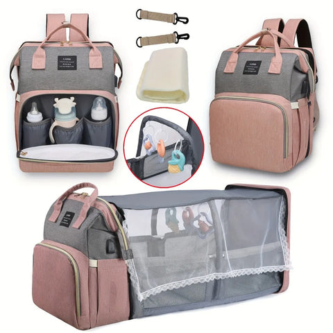 Multifunktionale Wickeltasche - Die All-in-One-Lösung für Unterwegs