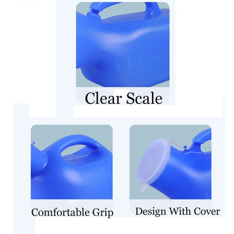Mobiler 1200ml Urinal – Praktisch und Komfortabel für Reisen, Camping und Outdoor