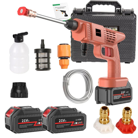 PowerWash Kabelloses Auto-Waschpistole – Kraftvoll und Handlich