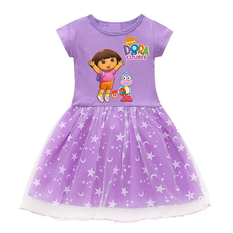 Dora die Entdeckerin Kleid – Perfekt für Partys, Geburtstage und Kostüme