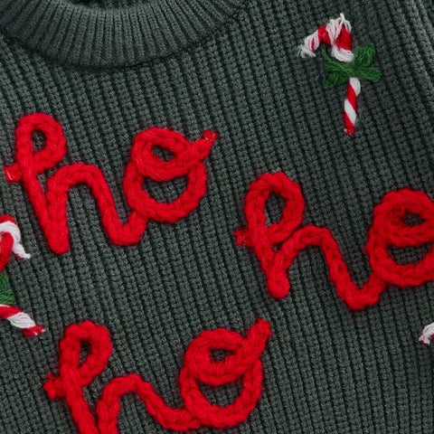 Ho Ho Ho Pullover für Kinder - Festliche Wärme