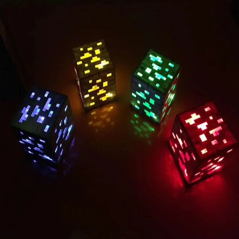 Verspielte LED Blocklampen - Kreative Beleuchtung für Gamer