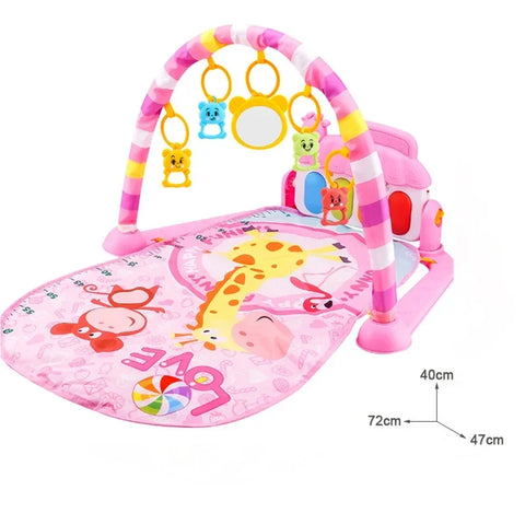 Baby Aktivitätsdecke – Bildungs-Spielbogen mit Musik und spielerischen Aktivitäten