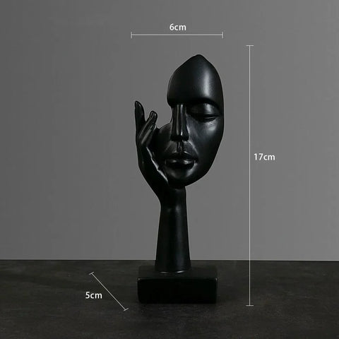 Abstrakte Gesichts-Skulpturen - Einzigartig und Modern