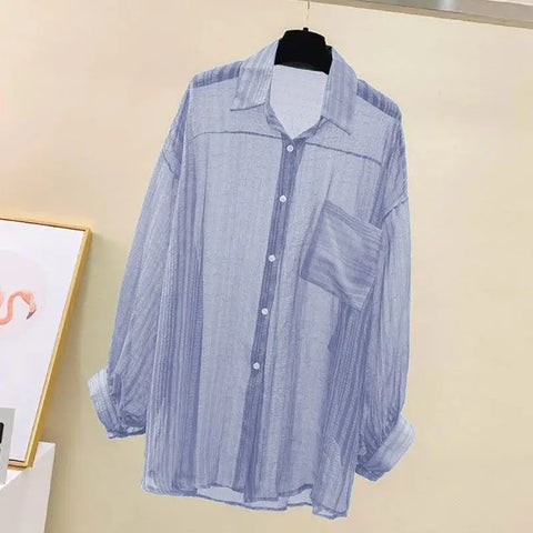 Luftige Sommer Chiffonbluse – Elegantes Top für lässige Outfits