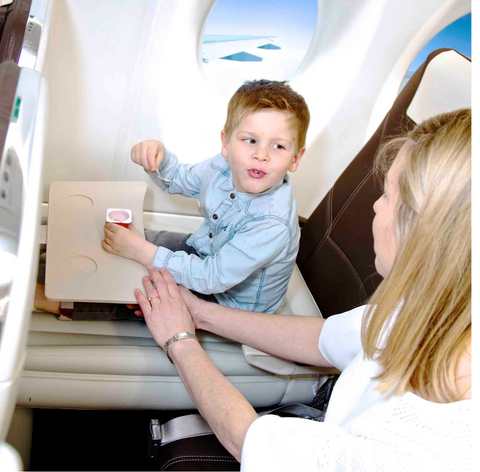 KidComfort Aufblasbares Flugzeugbett - Komfortabel und Praktisch für Kinder