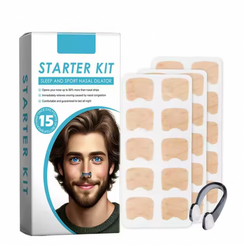 Nasendilatator Starter Kit – Verbessere deine Atmung für Schlaf und Sport