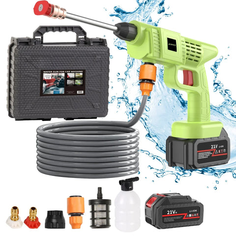 PowerWash Kabelloses Auto-Waschpistole – Kraftvoll und Handlich
