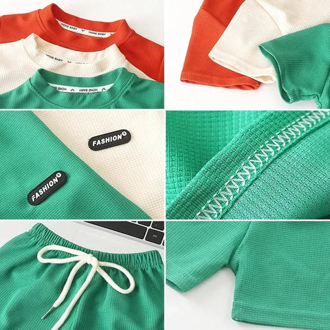 2-teilige Sommer Set für Kinder – Stylisches T-Shirt und Shorts Kombination für jeden Anlass