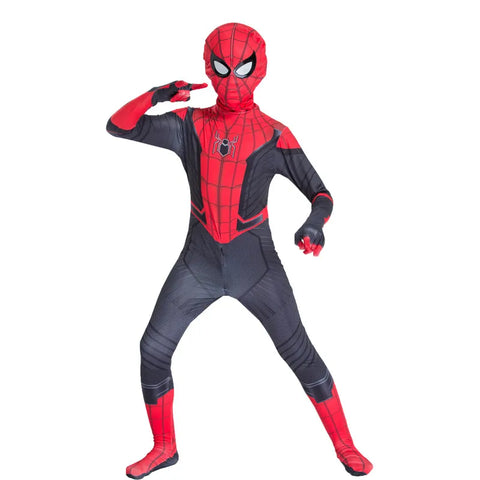 Kinder Superhelden Kostüm – Fantasie Onesie für Halloween und Verkleiden