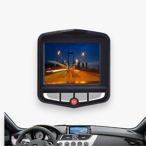 Kompakte 1080p HD Dashcam – Nachtsicht mit Loopaufnahme