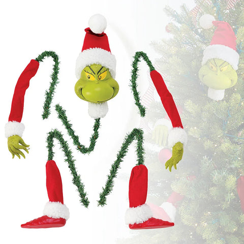 Grinch Weihnachtsdekoration Puppe - Für Kreativen Festlichen Spaß
