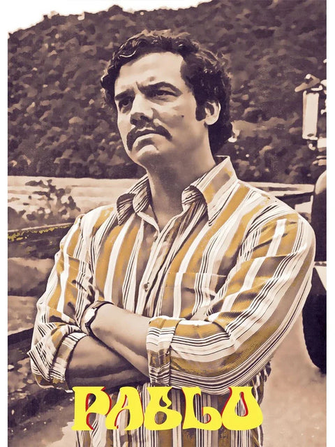 Pablo Escobar Gemälde - Ikonische Kunst für Zuhause