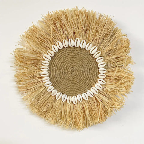 Boho Wanddekoration Raffia – Authentisch und Stimmungsvoll