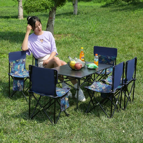 Zusammenklappbarer Campingstuhl – Robuster und Langlebiger Stuhl für Outdoor-Abenteuer