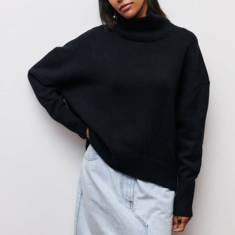 Nina Strickpullover – Bequem, Lässig und Stilvoll