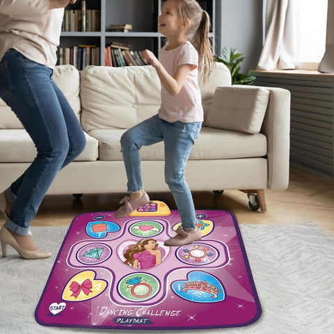 Tanzmatte Spielteppich – Musikalische Tanzherausforderung für Kinder
