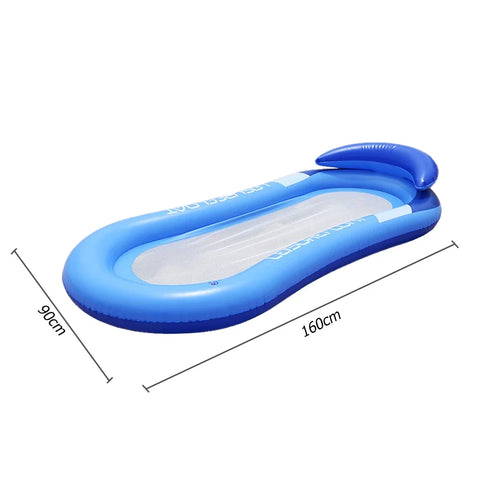 Luxe Aufblasbare Wasserhängematte - Komfortables Liegebett für Pool und Strand