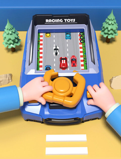 Kinderrennspiel - Interaktives Spielzeug mit Lenkrad