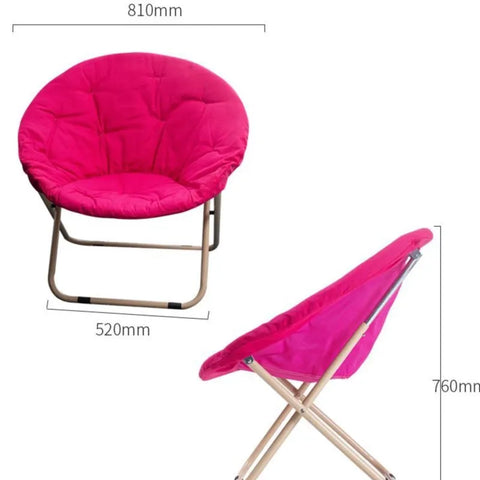 Großer Zusammenklappbarer Moon Chair – Bequemer Stuhl für Innen und Außen