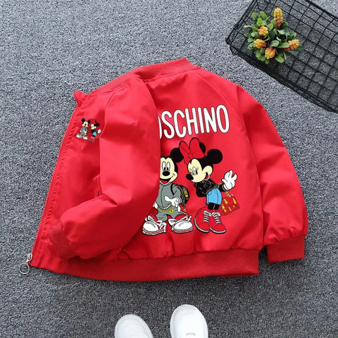 Babyjacke mit Donald Duck Druck – Perfekte Windjacke für Frühling und Herbst