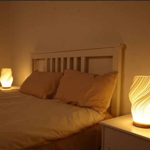 Serene Wave Dimmbare Lampe – Schaffe die Perfekte Atmosphäre in deinem Interieur