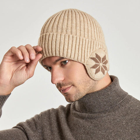Winter Warme Strickmütze - Für Komfort und Schutz in der Kälte