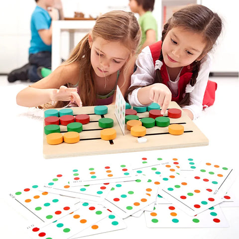 Bildungsreiches Holzspiel - Lehrreich & Spielerisch