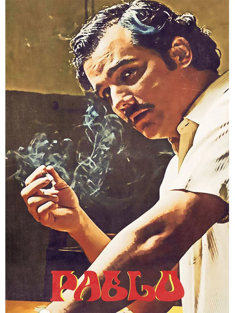 Pablo Escobar Gemälde - Ikonische Kunst für Zuhause
