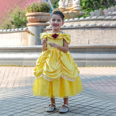Luna Prinzessinnenkleid für Kinder – Verzauberndes und Elegantes Cosplay-Outfit