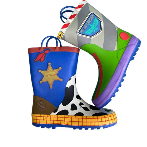 Kinderfreundliche Toy Story Gummistiefel mit Rutschfester Sohle - Bequem und Wasserdicht