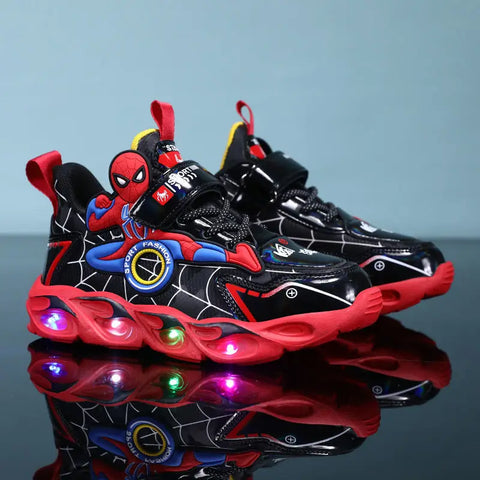 Leuchtende Superhelden Sneakers für Kinder – Stilvoll und Funktional