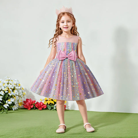 Lieveke Magische Tutu Kleid - Buntes Verzaubertes Kleid für Feste