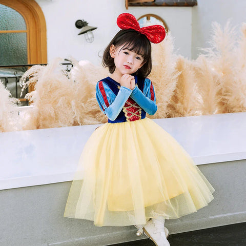 Sophia Verzauberndes Prinzessinnenkleid für Kinder - Magisches Cosplay-Outfit für Feste