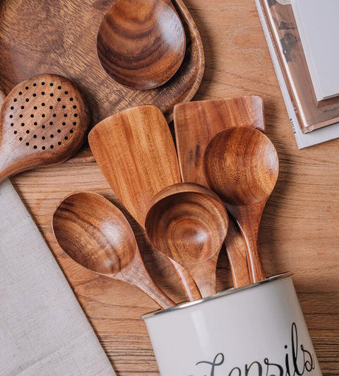 Natürliche Holz-Küchenutensilien – Nachhaltiges und Stilvolles Kochen