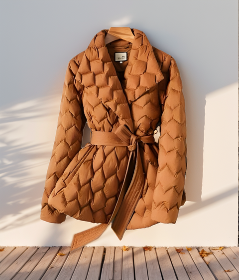 Sophie Gepolsterte Jacke – Stilvoll, Warm und Elegant