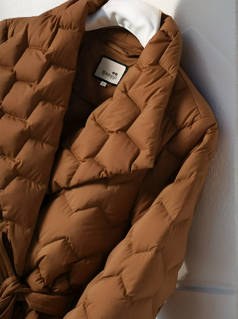 Sophie Gepolsterte Jacke – Stilvoll, Warm und Elegant
