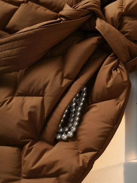 Sophie Gepolsterte Jacke – Stilvoll, Warm und Elegant