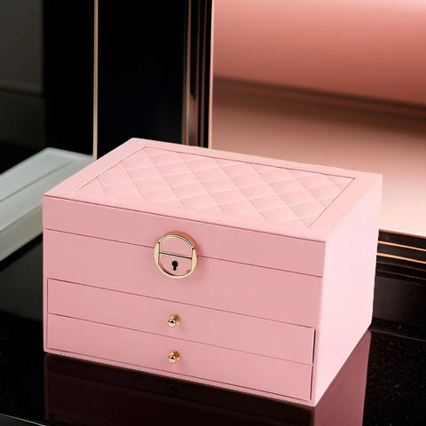 Luxe Mehrschichtige Schmuckbox – Stilvoller & Nachhaltiger Organizer