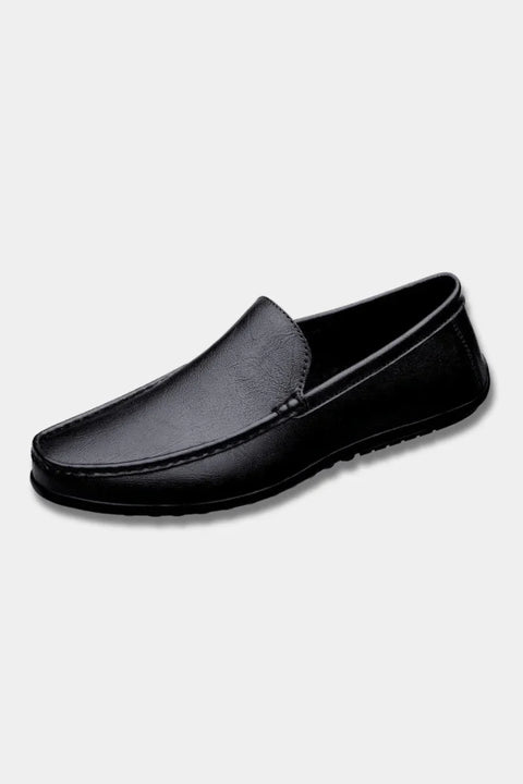 Stefano - Luxus Leder Slipper