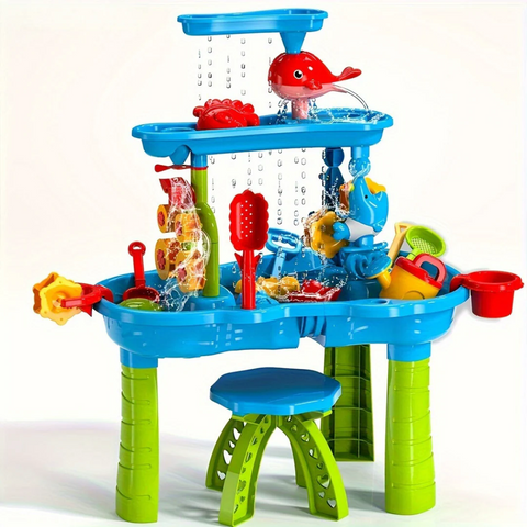 Splash Fun Wasserspieltisch – Interaktiver Spieltisch für Kinder im Freien