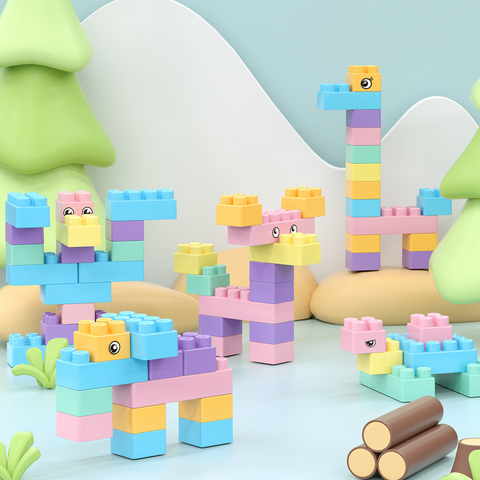 Kreatives Bau Tisch Set – 500-teiliges Bauklötze Spieltisch
