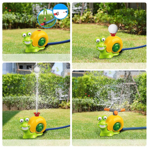 Wasserspaß Schnecken Baseball Set - Sportlich Spielen und Spritzen