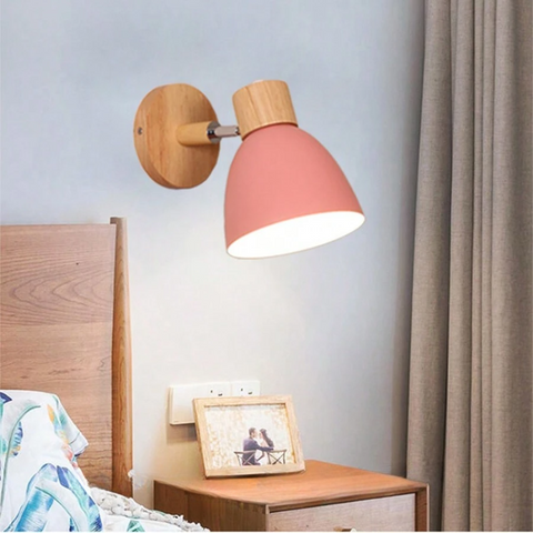 Helga Holz Wandleuchte – Skandinavisches Design für stilvolle Beleuchtung