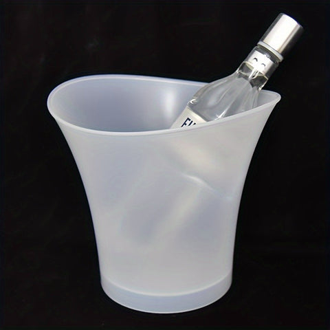 5L LED-beleuchteter Eiswürfelbehälter – Perfekt für Champagner und Bier