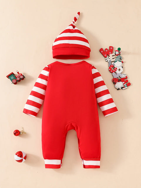 Niedliches Weihnachtsstrampler-Set - Für die ersten Weihnachtsmomente deines Babys