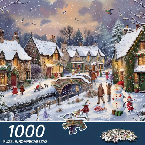 Winterliche Feiertage Puzzle – Für Gemütlichkeit und Spaß